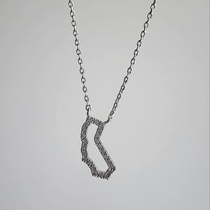 California State Shape Necklace